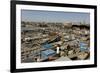 Fishing Boat Harbour, Porbander, Gujarat, India, Asia-Tony Waltham-Framed Photographic Print