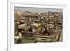 Fishing Boat Harbour, Porbander, Gujarat, India, Asia-Tony Waltham-Framed Photographic Print