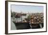 Fishing Boat Harbour, Porbander, Gujarat, India, Asia-Tony Waltham-Framed Photographic Print