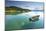 Fishing Boat in Lake Tahoe-null-Mounted Art Print