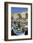 Fishing Boat in Old Harbor at Ajaccio on Corsica-Christophe Boisvieux-Framed Photographic Print