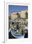 Fishing Boat in Old Harbor at Ajaccio on Corsica-Christophe Boisvieux-Framed Photographic Print