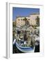 Fishing Boat in Old Harbor at Ajaccio on Corsica-Christophe Boisvieux-Framed Photographic Print