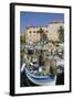 Fishing Boat in Old Harbor at Ajaccio on Corsica-Christophe Boisvieux-Framed Photographic Print