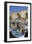 Fishing Boat in Old Harbor at Ajaccio on Corsica-Christophe Boisvieux-Framed Photographic Print