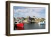 Fishing Boat in Peggy's Cove-null-Framed Art Print