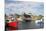 Fishing Boat in Peggy's Cove-null-Mounted Art Print