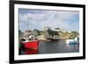 Fishing Boat in Peggy's Cove-null-Framed Art Print