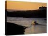 Fishing Boat in the Cove at Sunrise, Maine, USA-Jerry & Marcy Monkman-Stretched Canvas