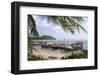 Fishing Boat in the Gulf of Thailand on the Island of Ko Samui, Thailand-David R. Frazier-Framed Premium Photographic Print