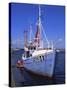 Fishing Boat, Island of Aero, Denmark, Scandinavia, Europe-Robert Harding-Stretched Canvas