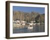 Fishing Boat Leaving Harbour, Puerto Pollensa, Mallorca (Majorca), Spain, Mediterranean-Ruth Tomlinson-Framed Photographic Print