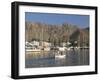 Fishing Boat Leaving Harbour, Puerto Pollensa, Mallorca (Majorca), Spain, Mediterranean-Ruth Tomlinson-Framed Photographic Print