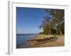 Fishing Boat Lying on a Beautiful Beach Near Diego Suarez (Antsiranana), Madagascar-null-Framed Photographic Print