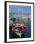 Fishing Boat Moored in the Harbour at Ajaccio, Island of Corsica, France, Mediterranean, Europe-Thouvenin Guy-Framed Photographic Print