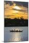 Fishing Boat Near the Village of Angkor Ban-Michael Nolan-Mounted Photographic Print