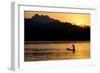 Fishing Boat on Mekong River, Luang Prabang, Laos, Indochina, Southeast Asia, Asia-Ben Pipe-Framed Photographic Print