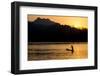 Fishing Boat on Mekong River, Luang Prabang, Laos, Indochina, Southeast Asia, Asia-Ben Pipe-Framed Photographic Print