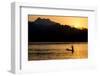 Fishing Boat on Mekong River, Luang Prabang, Laos, Indochina, Southeast Asia, Asia-Ben Pipe-Framed Photographic Print