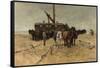 Fishing Boat on the Beach, 1882-Anton Mauve-Framed Stretched Canvas