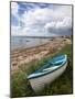 Fishing Boat on the Beach at Carnoustie, Angus, Scotland, United Kingdom, Europe-Mark Sunderland-Mounted Photographic Print