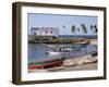 Fishing Boat on the Beach at Ilha Do Mozambique-Julian Love-Framed Photographic Print