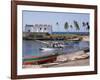 Fishing Boat on the Beach at Ilha Do Mozambique-Julian Love-Framed Photographic Print