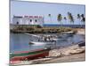 Fishing Boat on the Beach at Ilha Do Mozambique-Julian Love-Mounted Photographic Print