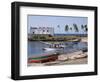 Fishing Boat on the Beach at Ilha Do Mozambique-Julian Love-Framed Photographic Print