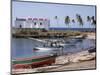 Fishing Boat on the Beach at Ilha Do Mozambique-Julian Love-Mounted Photographic Print