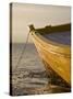 Fishing Boat on the Beach at Low Tide, Ilha Do Mozambique-Julian Love-Stretched Canvas