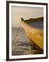 Fishing Boat on the Beach at Low Tide, Ilha Do Mozambique-Julian Love-Framed Premium Photographic Print