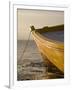 Fishing Boat on the Beach at Low Tide, Ilha Do Mozambique-Julian Love-Framed Premium Photographic Print