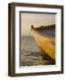 Fishing Boat on the Beach at Low Tide, Ilha Do Mozambique-Julian Love-Framed Photographic Print