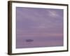 Fishing Boat on Vembanad Lake, Kerala-Derek Hare-Framed Giclee Print