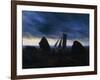 Fishing Boat Passing Figures on a beach by the Baltic-Caspar David Friedrich-Framed Giclee Print