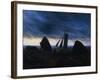 Fishing Boat Passing Figures on a beach by the Baltic-Caspar David Friedrich-Framed Giclee Print