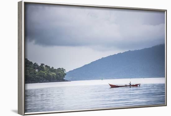 Fishing Boat, Pulau Weh Island, Aceh Province, Sumatra, Indonesia, Southeast Asia, Asia-Matthew Williams-Ellis-Framed Photographic Print