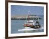 Fishing Boat Returning from Fishing, Deauville, Normandy, France-Guy Thouvenin-Framed Photographic Print