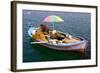 Fishing Boat, Sami, Kefalonia, Greece-Peter Thompson-Framed Photographic Print