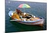 Fishing Boat, Sami, Kefalonia, Greece-Peter Thompson-Mounted Photographic Print