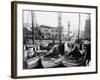 Fishing Boat Sitka and Others Moored at Seattle Docks-Ray Krantz-Framed Photographic Print