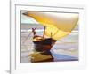 Fishing Boat, Spain-Arthur Rider-Framed Art Print