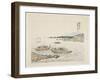 Fishing Boats, 1893-Tamura Gessh?-Framed Giclee Print