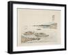 Fishing Boats, 1893-Tamura Gessh?-Framed Giclee Print