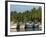 Fishing Boats Along the Backwaters, Near Alappuzha (Alleppey), Kerala, India, Asia-Stuart Black-Framed Photographic Print