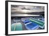 Fishing Boats and Harbour of Punta Mujeres, Lanzarote, Canary Islands, Spain, Atlantic, Europe-Markus Lange-Framed Photographic Print