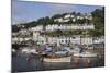 Fishing Boats and Sailing Yachts Moored in Looe Harbour, Cornwall, England, United Kingdom, Europe-Nick Upton-Mounted Photographic Print