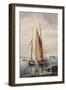 Fishing Boats and Steamship-Giacinto Gigante-Framed Giclee Print