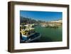 Fishing boats and yachts in the quays at this north coast town, Saint Martin de Re, Ile de Re, Char-Robert Francis-Framed Photographic Print